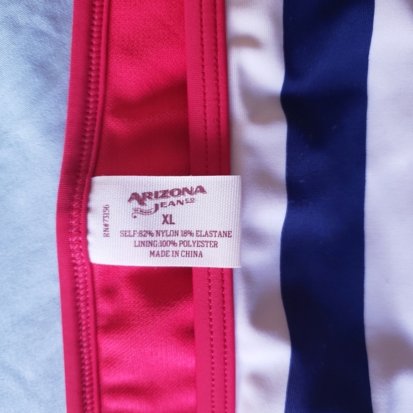 Arizona Jean Company American Flag Push Up Bikini - Picture 8 of 10